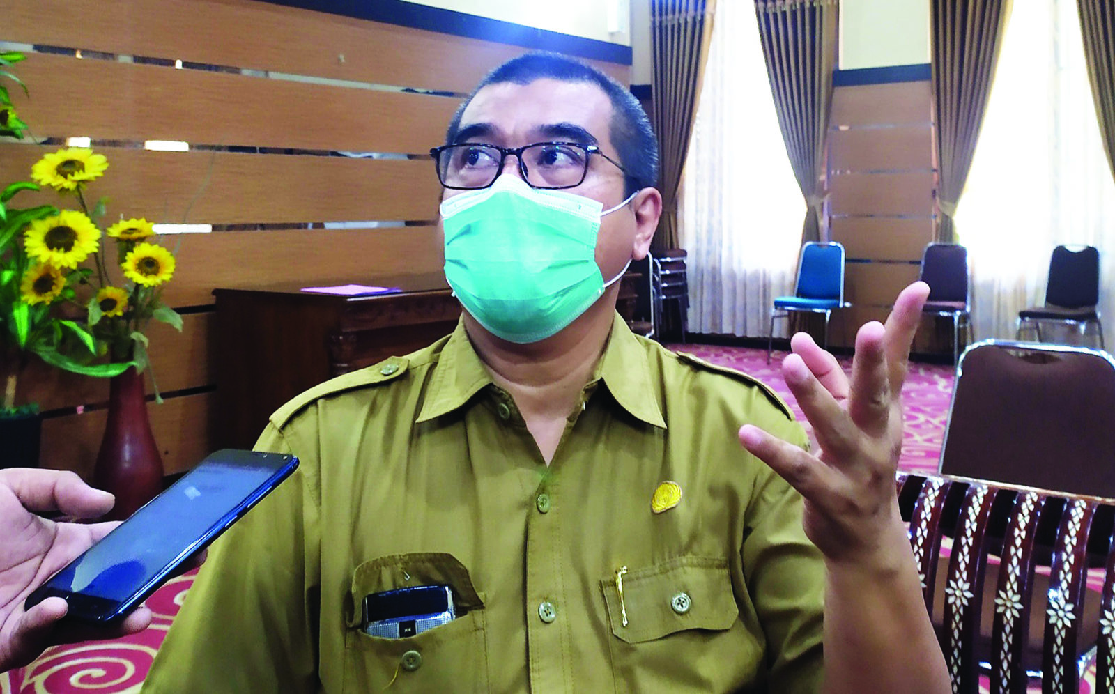Kepala Dinas Kesehatan Kota Mataram dr Usman Hadi. (toni/lombok post)