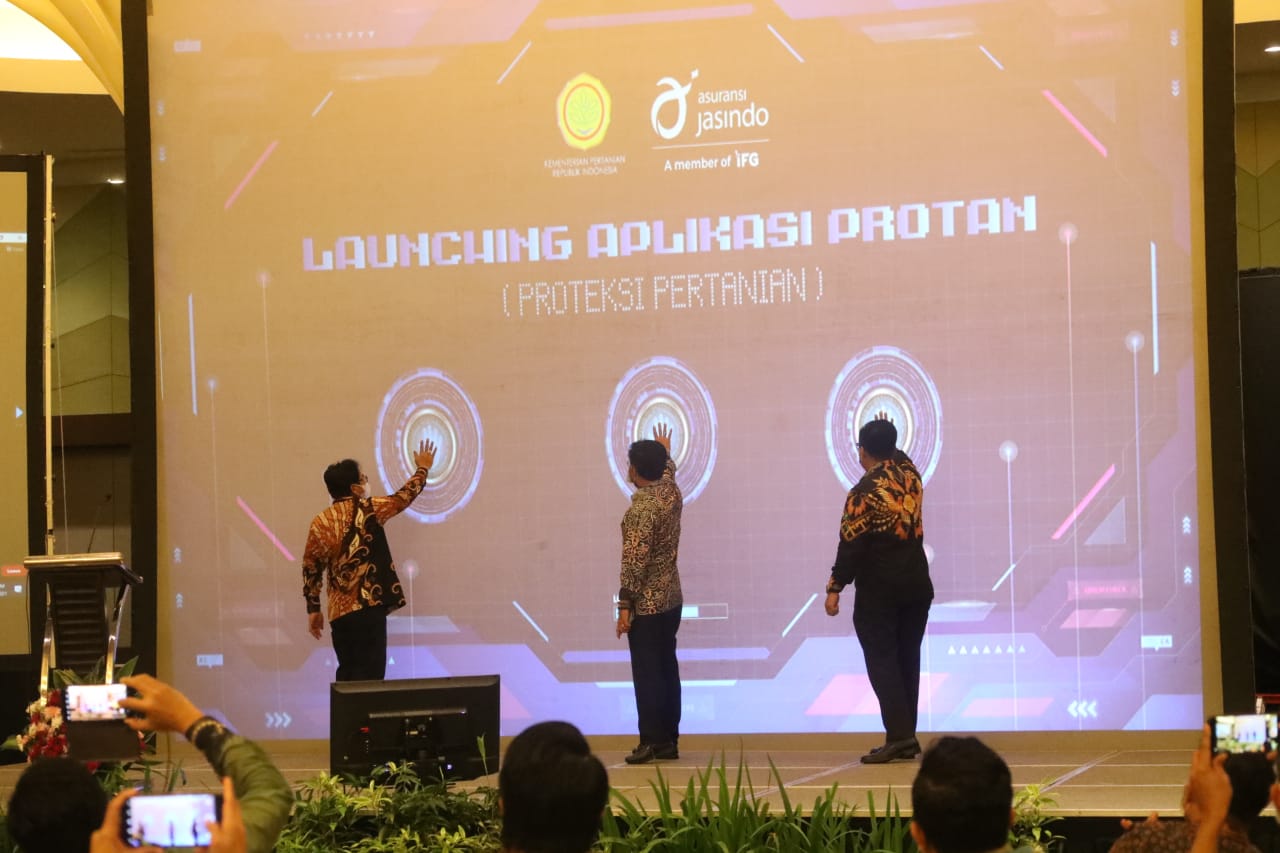 Suasana peluncuran aplikasi Protan. (ist/Lombok Post)
