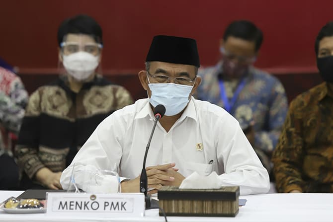 Menteri Koordinator Bidang Pembangunan Manusia dan Kebudayaan Muhadjir Effendy. (jawapos.com)