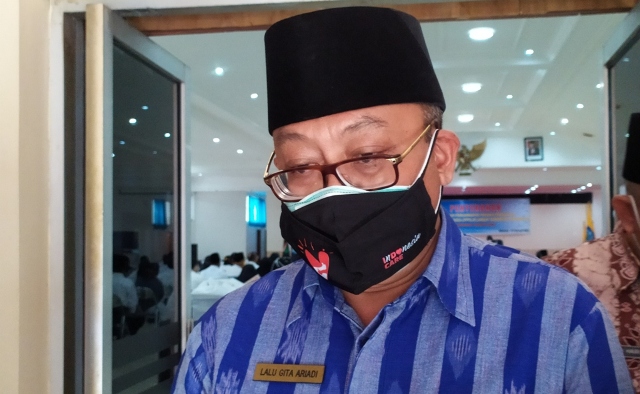 Sekda NTB H Lalu Gita Ariadi (Foto: Didit/Lombok Post)