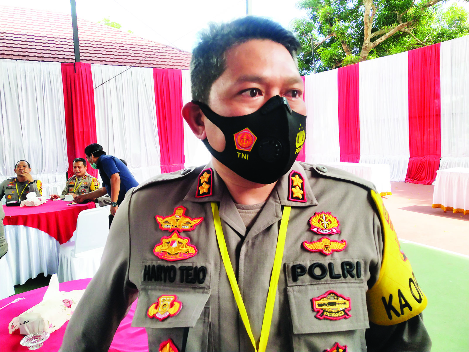 Kapolres Bima Kota AKBP Haryo Tedjo Wicaksono. (Harli/Lombok Post)