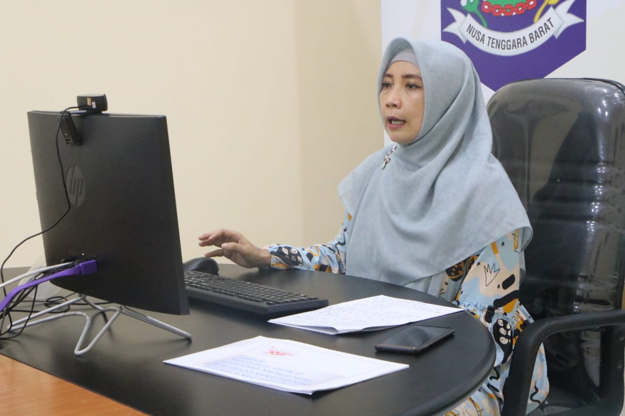 Wakil Gubernur NTB Hj Siti Rohmi Djalilah. (Diskominfotik NTB for Lombok Post)