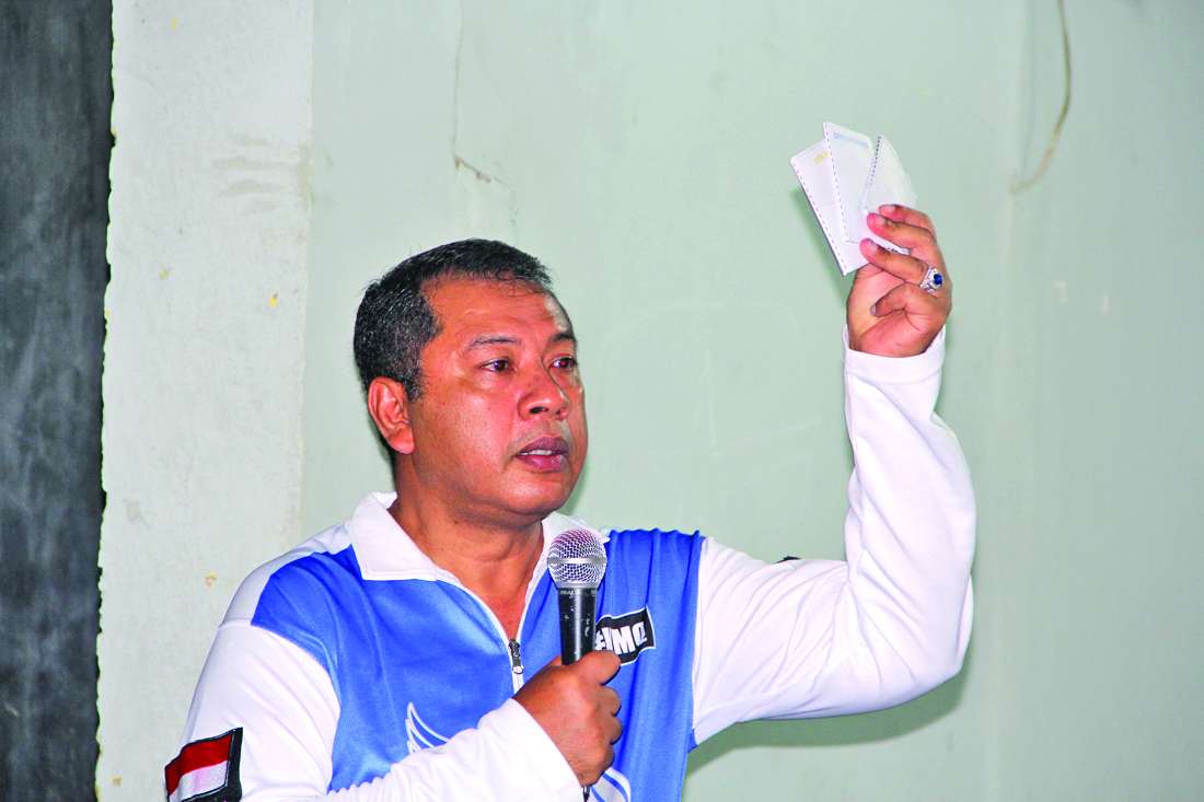 Ketua DPC Demokrat Kota Bima HM Qurais H Abidin. (Niko/Radar Tambora/Lombok Post Group)