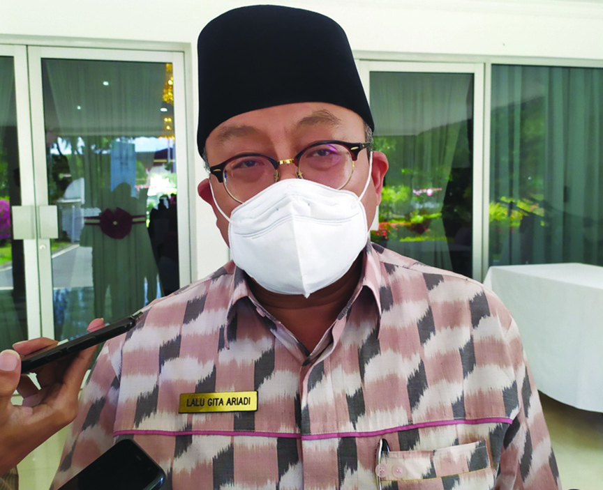 Sekda NTB H Lalu Gita Ariadi. (Dok/Lombok Post)