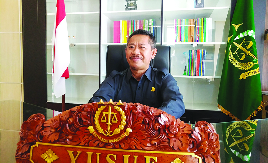 Kepala Kejari Mataram Yusuf. (Dok/Lombok Post)