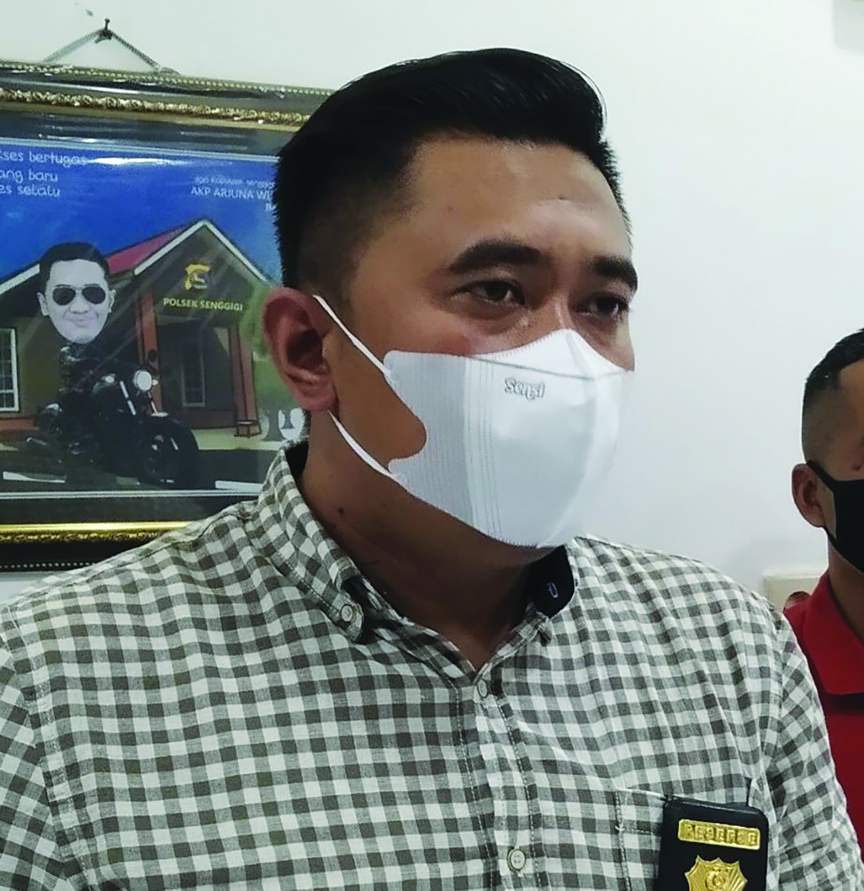 Kasatreskrim Polres Sumbawa Iptu Akmal Novian Reza. (Randy/radar Sumbawa)