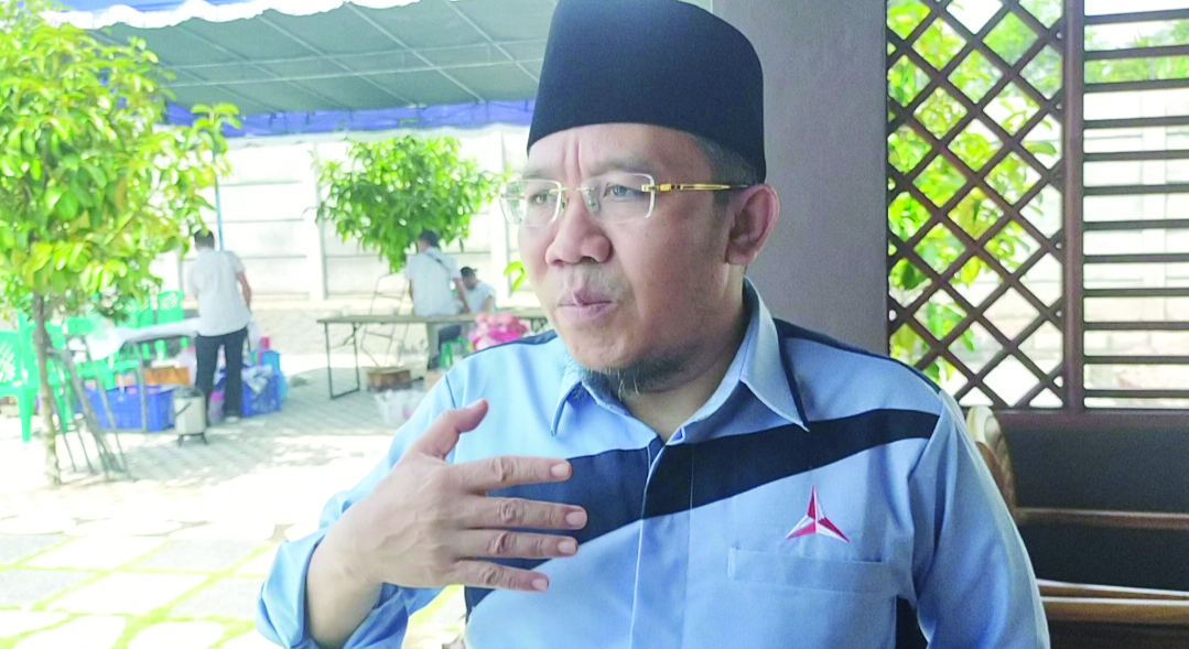 Ketua DPC Demokrat Lombok Utara h najmul Akhyar. (Zad/Lombok Post)