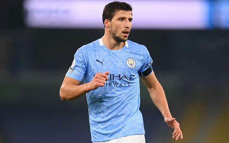 Bek Manchester City asal Portugal Ruben Dias. (Getty Images)