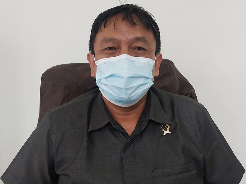 Juru Bicara PN Tipikor Mataram Abadi. (Harli/Lombok Post)