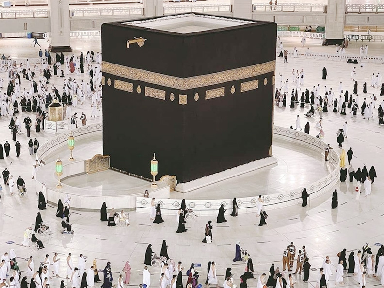 Ilustrasi Tanah Suci Makkah (AFP Photo)