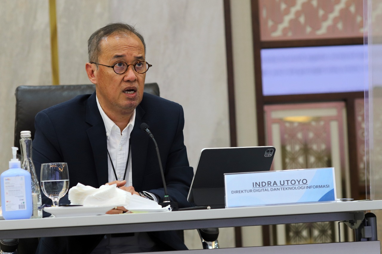 Direktur Digital dan Teknologi Informasi BRI Indra Utoyo