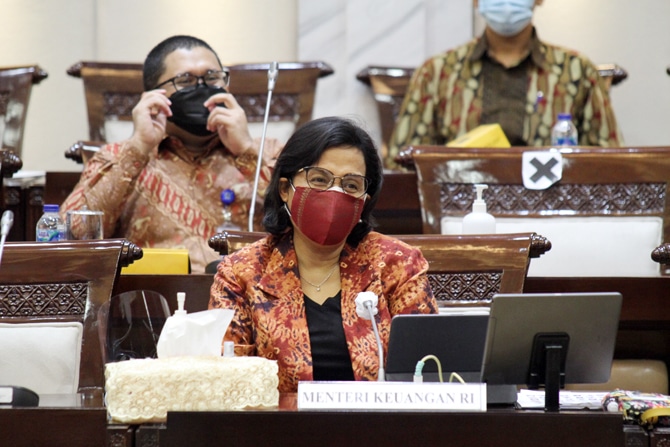 Menteri Keuangan Sri Mulyani. (Dery Ridwansah/ JawaPos.com)