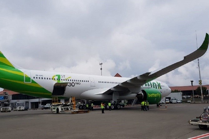 Ilustrasi Pesawat Citilink