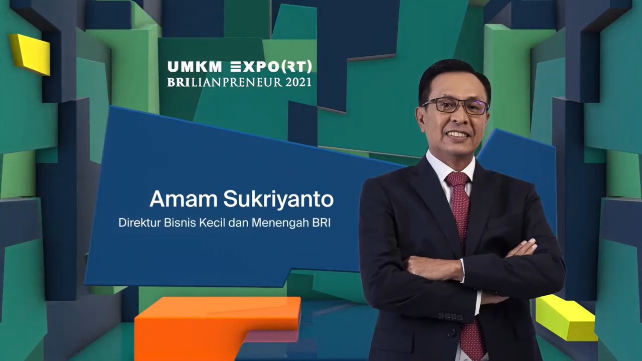 Direktur Bisnis Kecil dan Menengah BRI Amam Sukriyanto