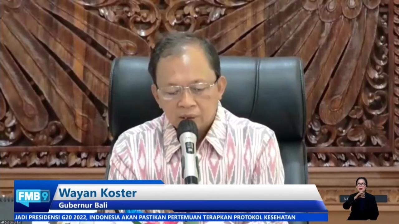 Gubernur Bali Wayan Koster