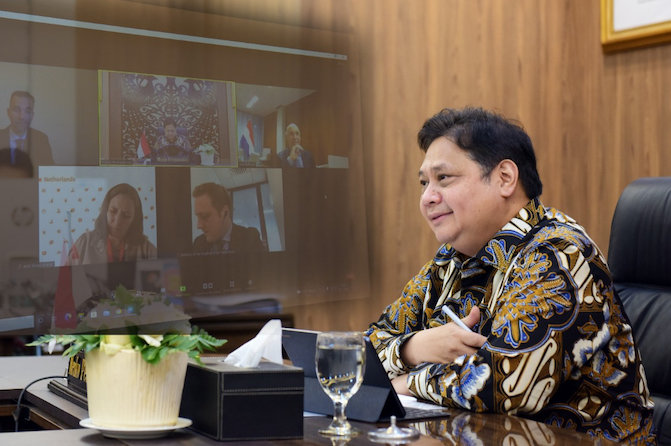 Menko Perekonomian Airlangga Hartarto. (istimewa)