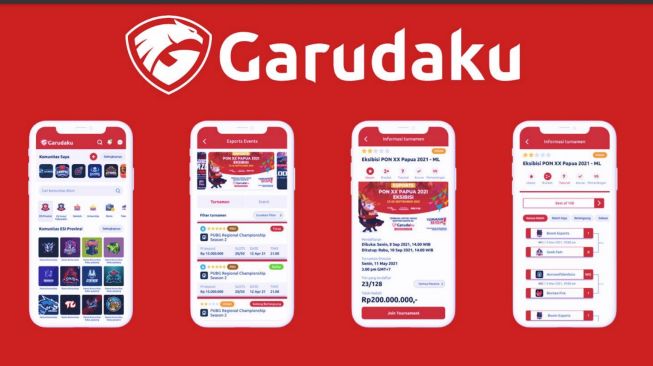 SEMAKIN LENGKAP: PB ESI meluncurkan platform Garudaku yang mencakup seluruh perkembangan dunia esport di Indonesia.