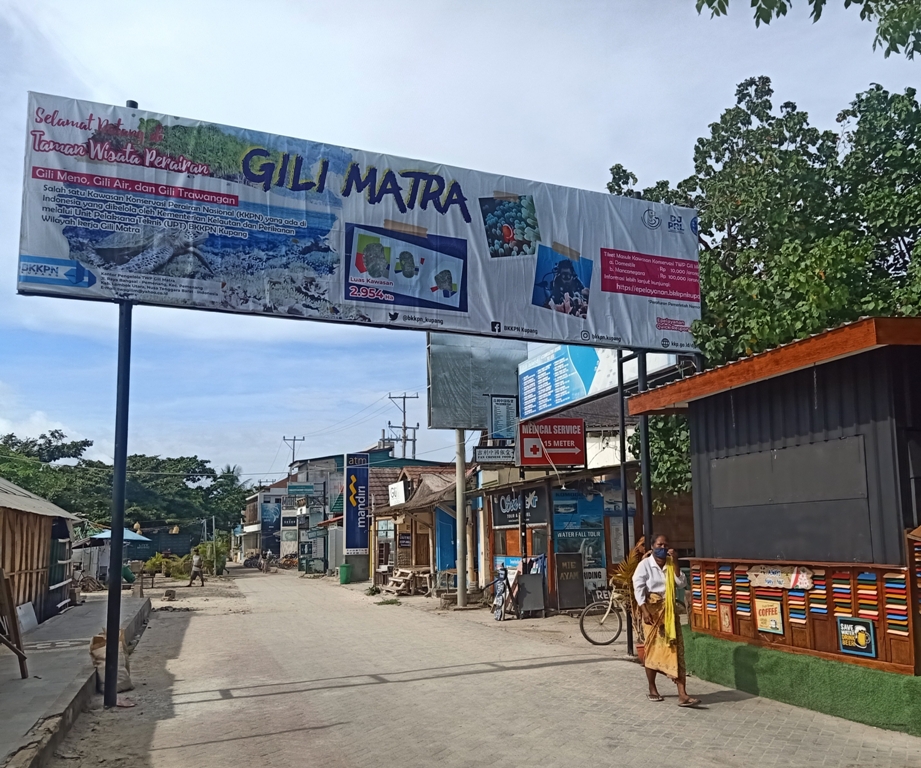 MASIH SEPI: Hotel dan penginapan di Gili Trawangan belum banyak diminati penonton MotoGP. (DIDIT/LOMBOK POST)