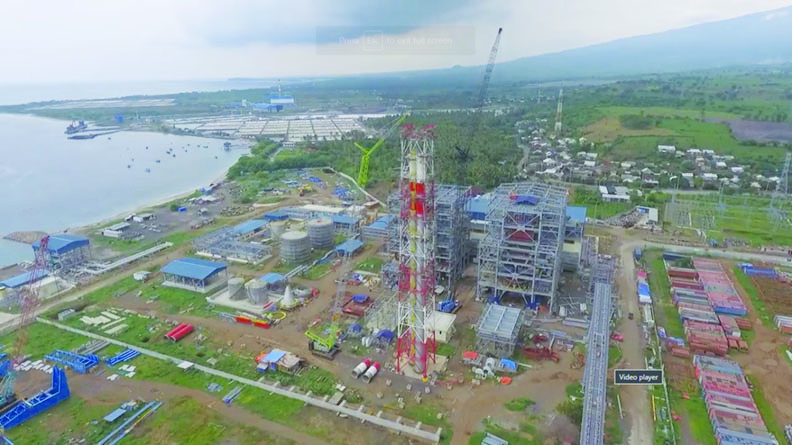 ON PROGRES: PLTU Sambelia dengan kapasitas 2 x 50 MW yang berlokasi di Desa Padakguar, Kecamatan Sambelia, Lombok Timur.  (Istimewa)