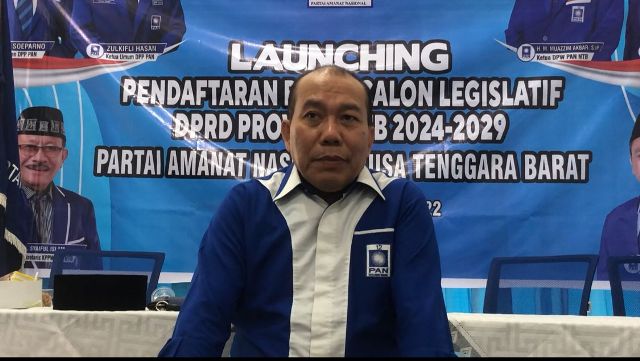 Ketua Umum APPMI H Muazzim Akbar (Dewi/Lombok Post)