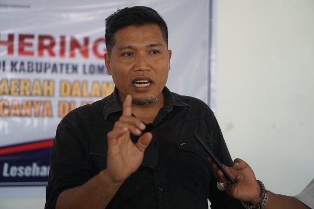 Ketua ADBMI Lotim Roma Hidayat (Dok Lombok Post)