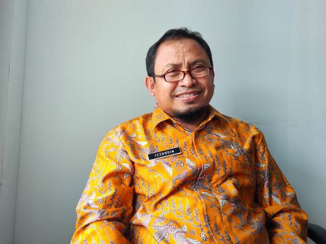 Kepala BKPSDM Lotim Izuddin (Fatih/Lombok Pos)