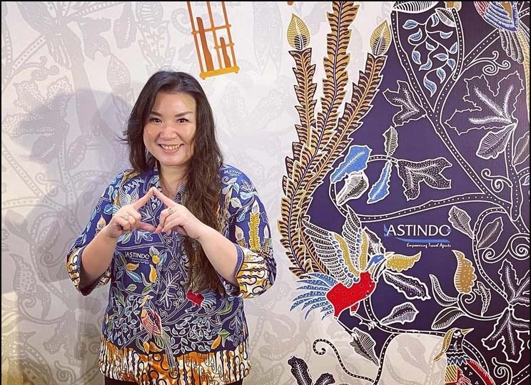 SELAMAT DAN SUKSES: Pauline Suharno, ketua DPP Astindo yang terpilih sebagai President FATA periode 2022-2024.