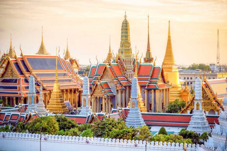 Ilustrasi Bangkok atau yang kini punya nama resmi Krung Thep Maha Nakhon (Dok/JawaPos.com)