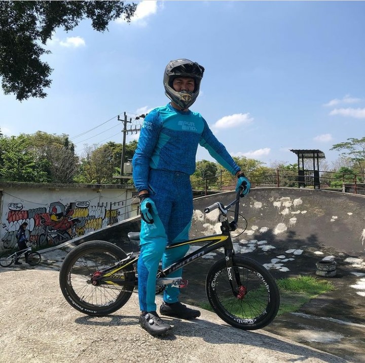PEMBATASAN USIA: Atlet BMX NTB I Gusti Bagus Saputra terganjal pembatasan usia pada PON Papua.(INSTAGRAM BAGUS SAPUTRA)