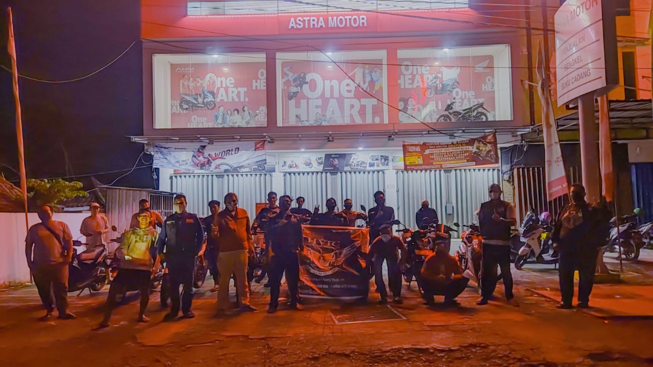 Suasana kopdar Honda Verza