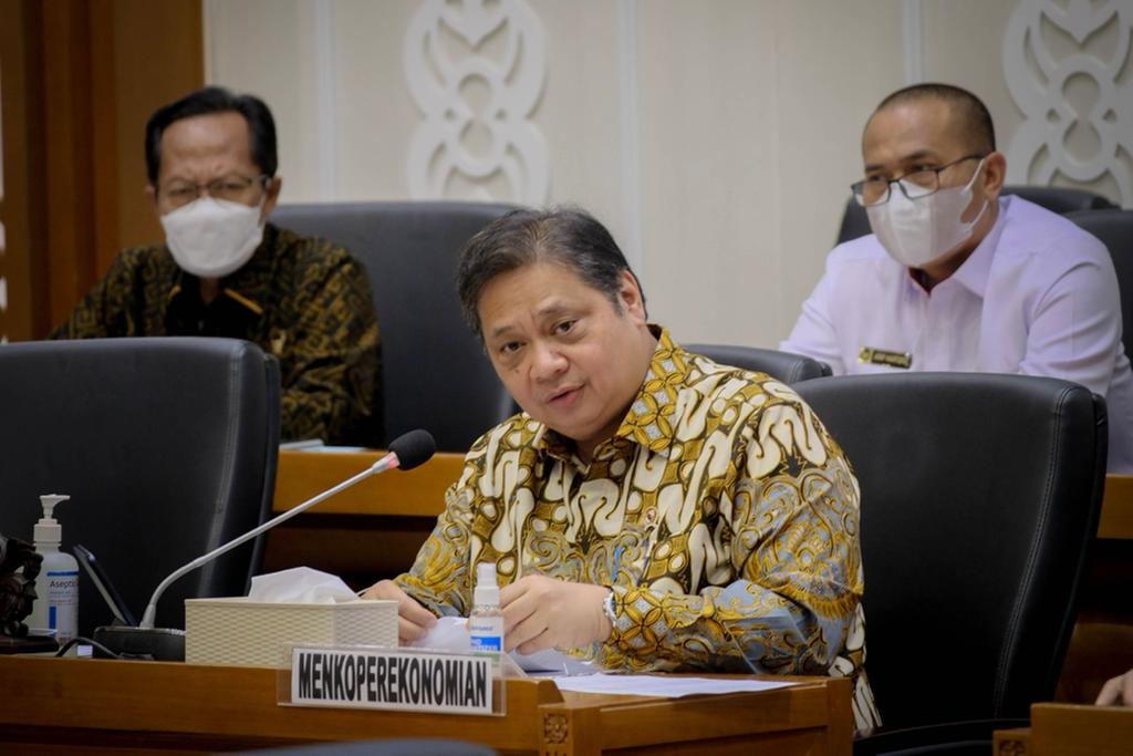 Menko Perekonomian Airlangga Hartarto
