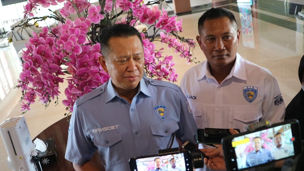Ketua Umum IMI Bambang Soesatyo (Pujo/Lombok Post)