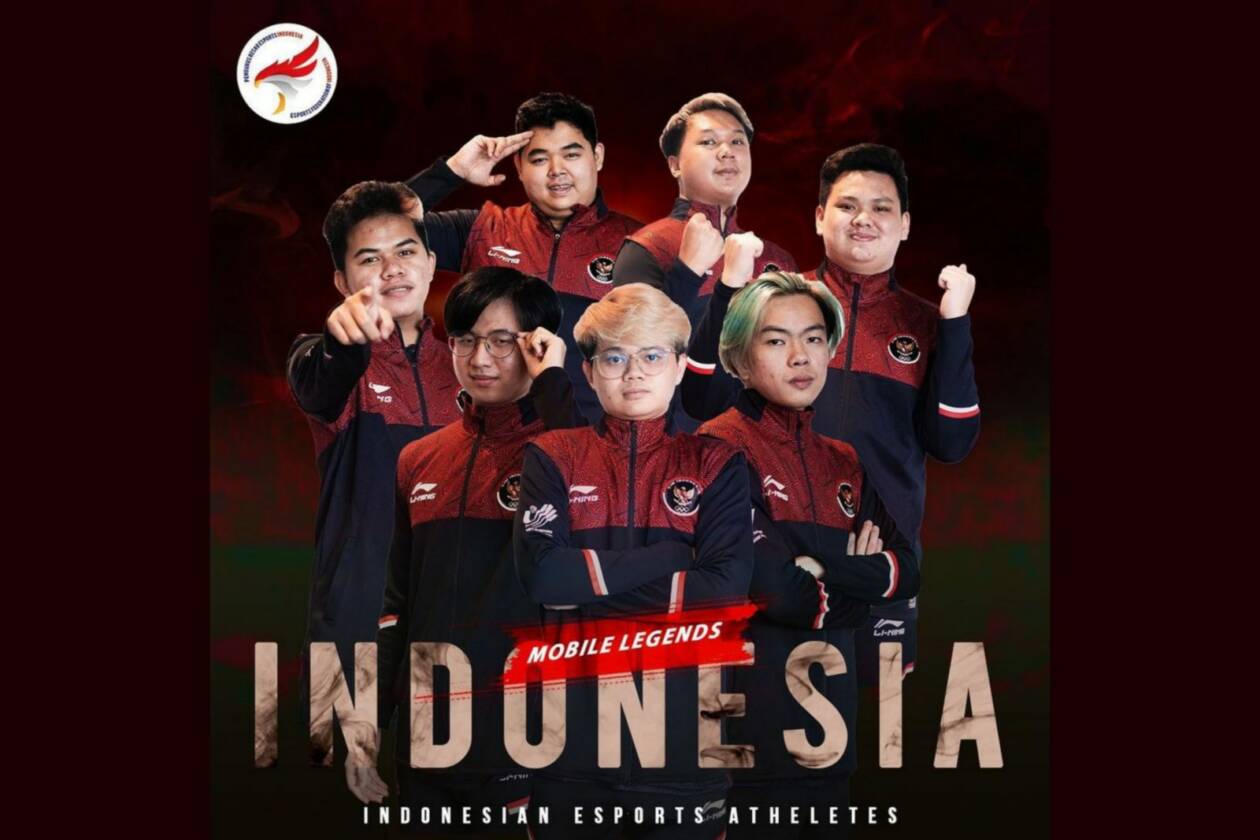 PERAK: Tim MLBB Indonesia menyumbangkan medali perak setelah kalah dari Filipina di babak final SEA Games Vietnam 2021, kemarin (20/5).(IST/LOMBOK POST)