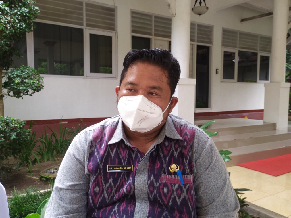 Kepala Dikes NTB dr Lalu Hamzi Fikri (Didit/Lombok Post)