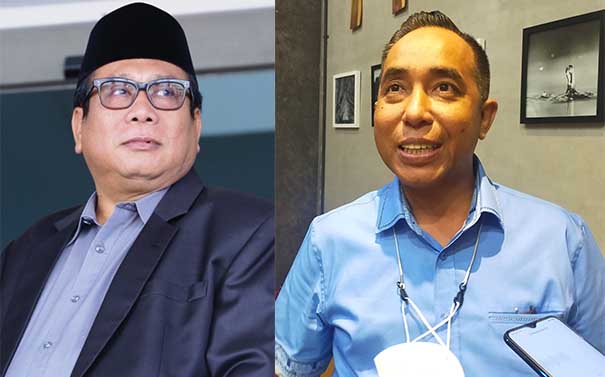 HM Suhaili FT dan H Mori Hanafi