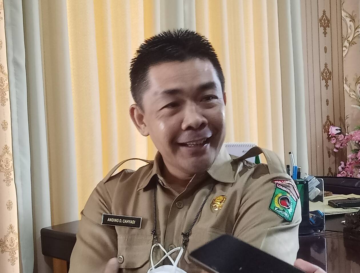 Anding Duwi Cahyadi. (FERIAL/LOMBOK POST)