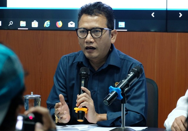 Wakil Ketua LPSK Edwin Partogi Pasaribu. (Foto: Agas Putra Hartanto/Jawa Pos)
