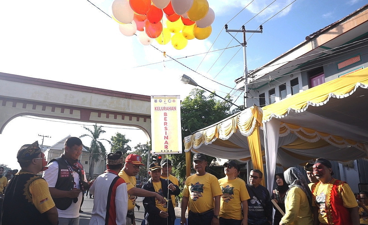 KAMPUNG BERSINAR: Kelurahan Bintaro dinobatkan menjadi kampung bersinar oleh BNN Kota Mataram karena komitmen masyarakat dan pemerintah untuk melawan narkoba di wilayah ini. (Foto: Istimewa)