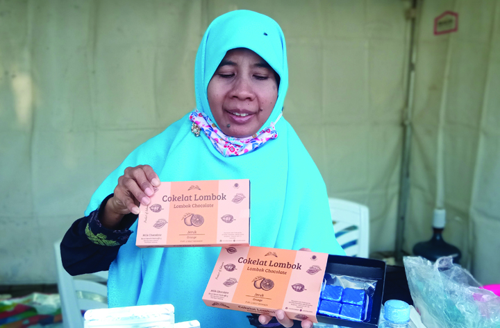 Coklat Khas Lombok