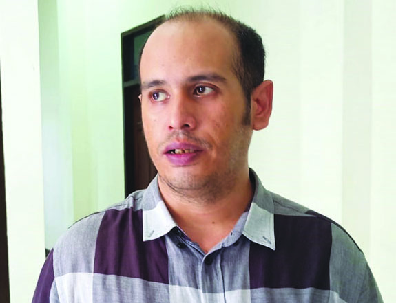 Kasi Pidsus Kejari Loteng Bratha Hari Putra. (Dok.Lombok Post)