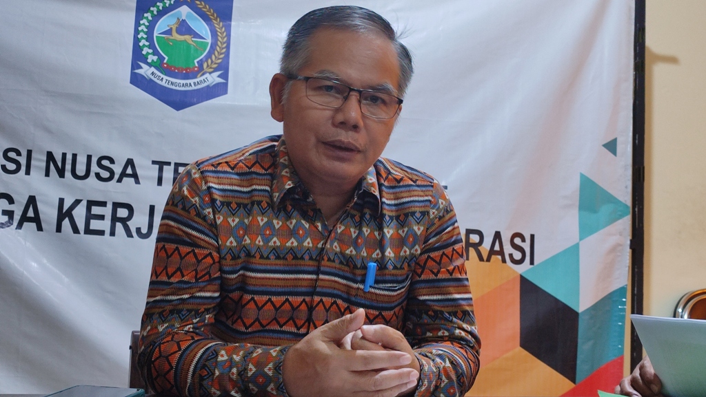 Kepala Disnakertrans NTB I Gede Putu Aryadi (Didit/Lombok Post)