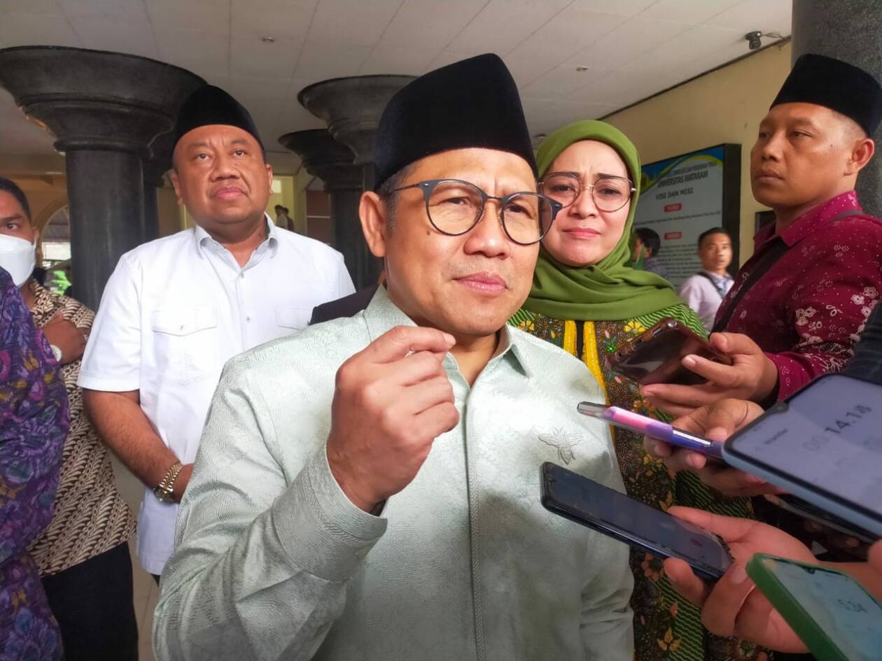 Ketua Umum PKB A Muhaimin Iskandar. (Zad/Lombok Post)