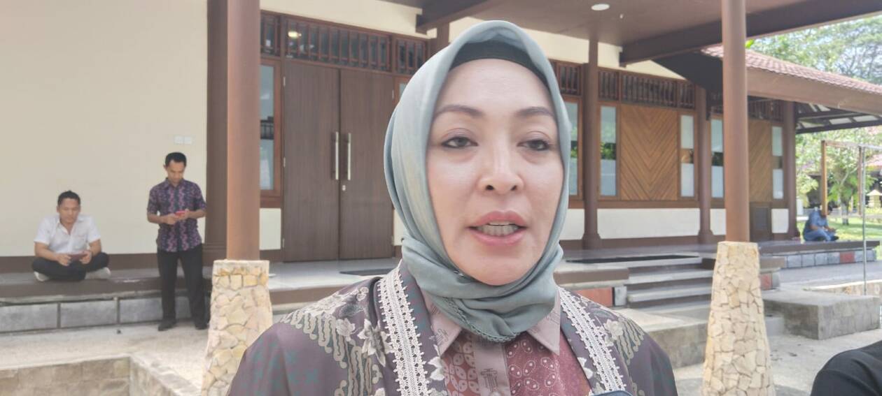Angelina Sondakh (Dewi/Lombok Post)