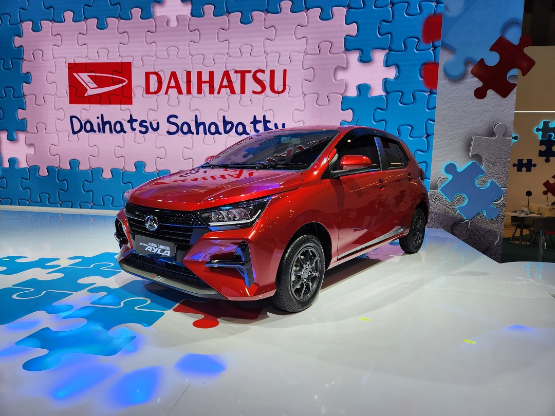 BERKELAS: Inilah salah satu kendaraan yang ditampilkan Daihatsu dalam GAIKINDO Jakarta Auto Week 2023, Senin (13/3).(DAIHATSU FOR LOMBOK POST)