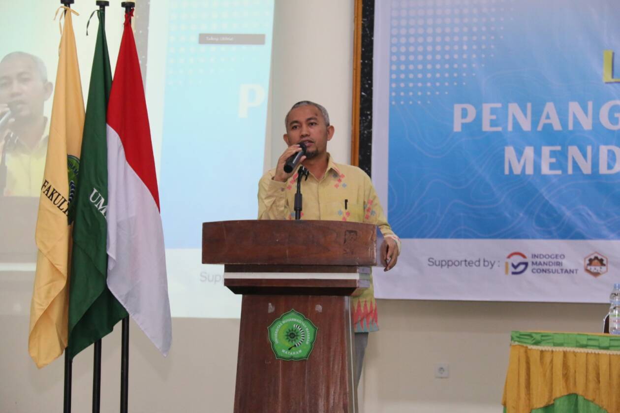 Wakil Rektor I UMMat Syafril Syafril (IAGI NTB untuk Lombok Post)
