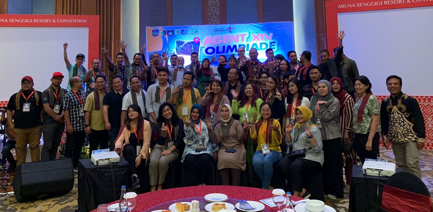 Gala Dinner Olimpiade Agent XIV yang digagas Lombok Paradise Tour and Travel