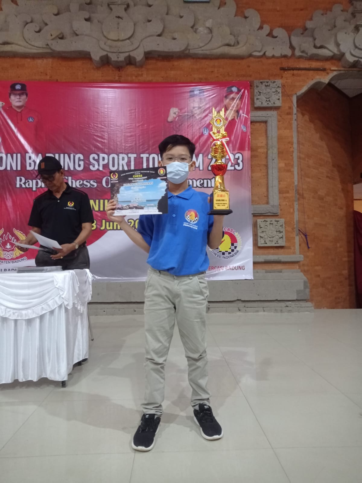 Keenan Aldrich Kritianto(PERCASI NTB FOR LOMBOK POST)