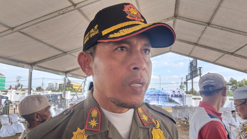 Kasatpol PP Loteng Zaenal Mustakim (Dewi/Lombok Post)