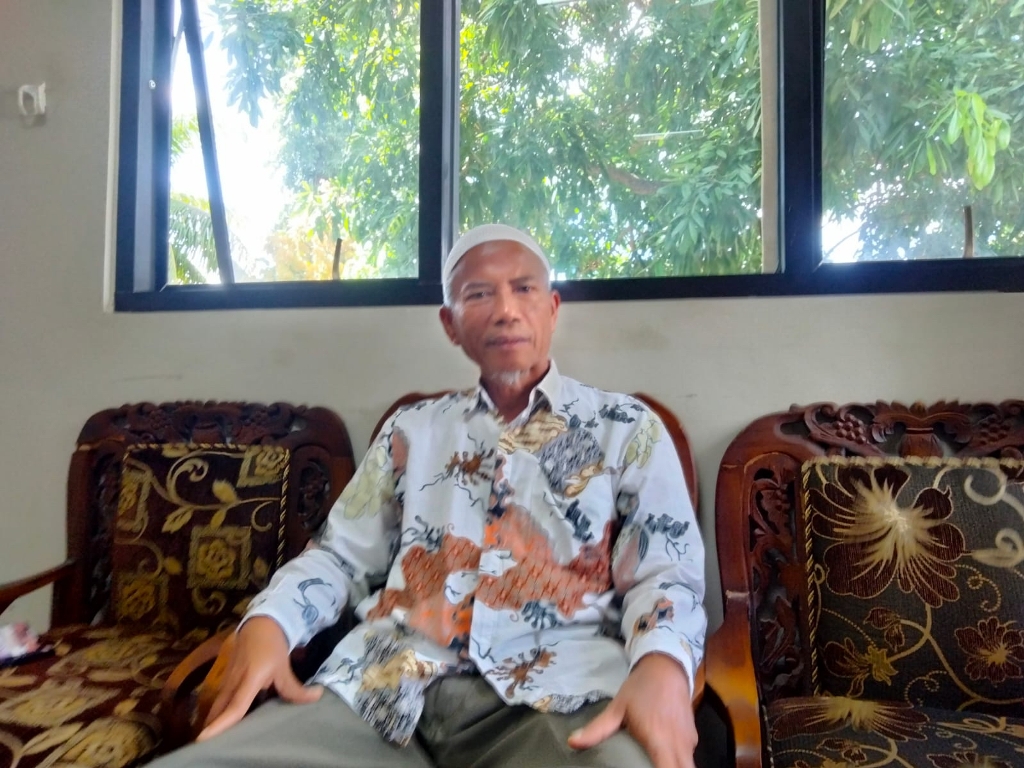 Ketua Bale Mediasi Lotim H As’ad (Fatih/Lombok Post)