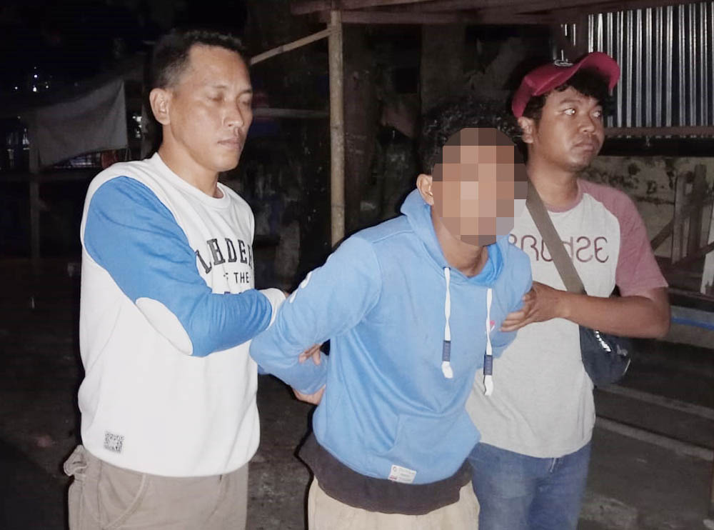 DIBORGOL: Terduga pelaku pencuri handphone dibekuk tim Jatanras Polresta Mataram, Jumat (11/8) lalu. Foto: Istimewa